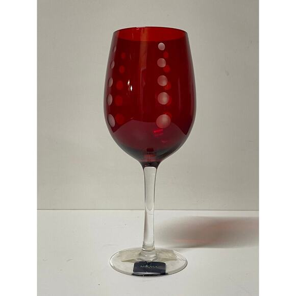 Cheers Ruby Red Wine Glass - KK494 - Picture 1 of 1